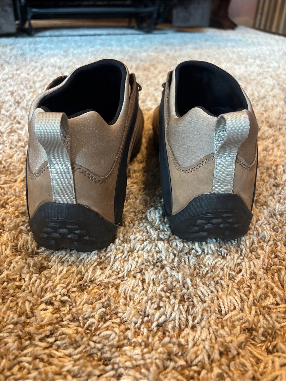 Merrell Men's crosslander Tan and Black Hiking Sneakers worn once - Picture 3 of 6